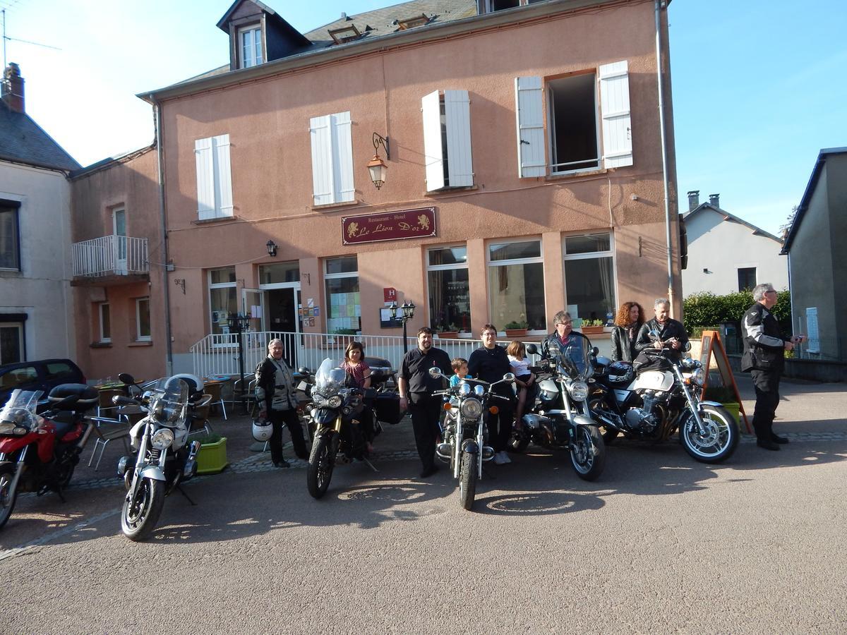 Hotel Le Lion D'Or Ouroux-en-Morvan Esterno foto