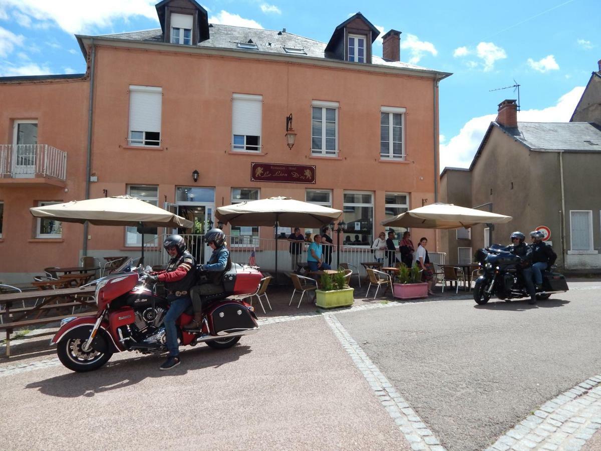 Hotel Le Lion D'Or Ouroux-en-Morvan Esterno foto