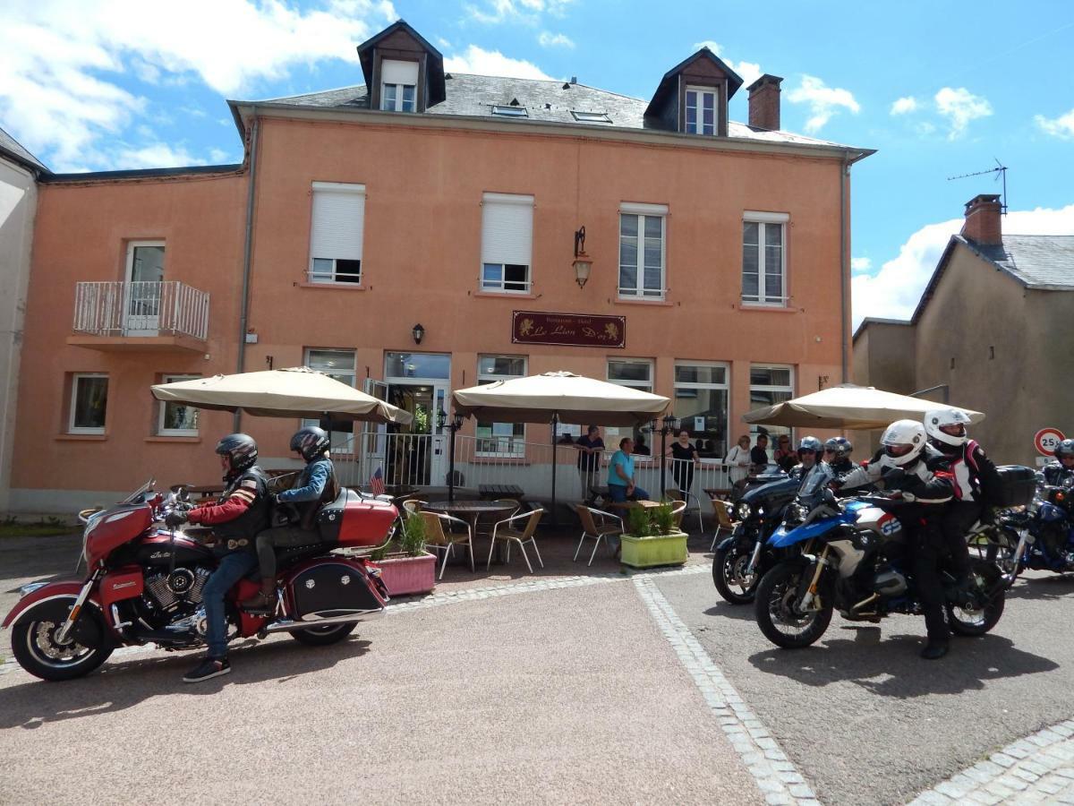 Hotel Le Lion D'Or Ouroux-en-Morvan Esterno foto